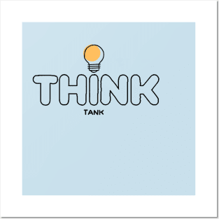 Think Tank Posters and Art